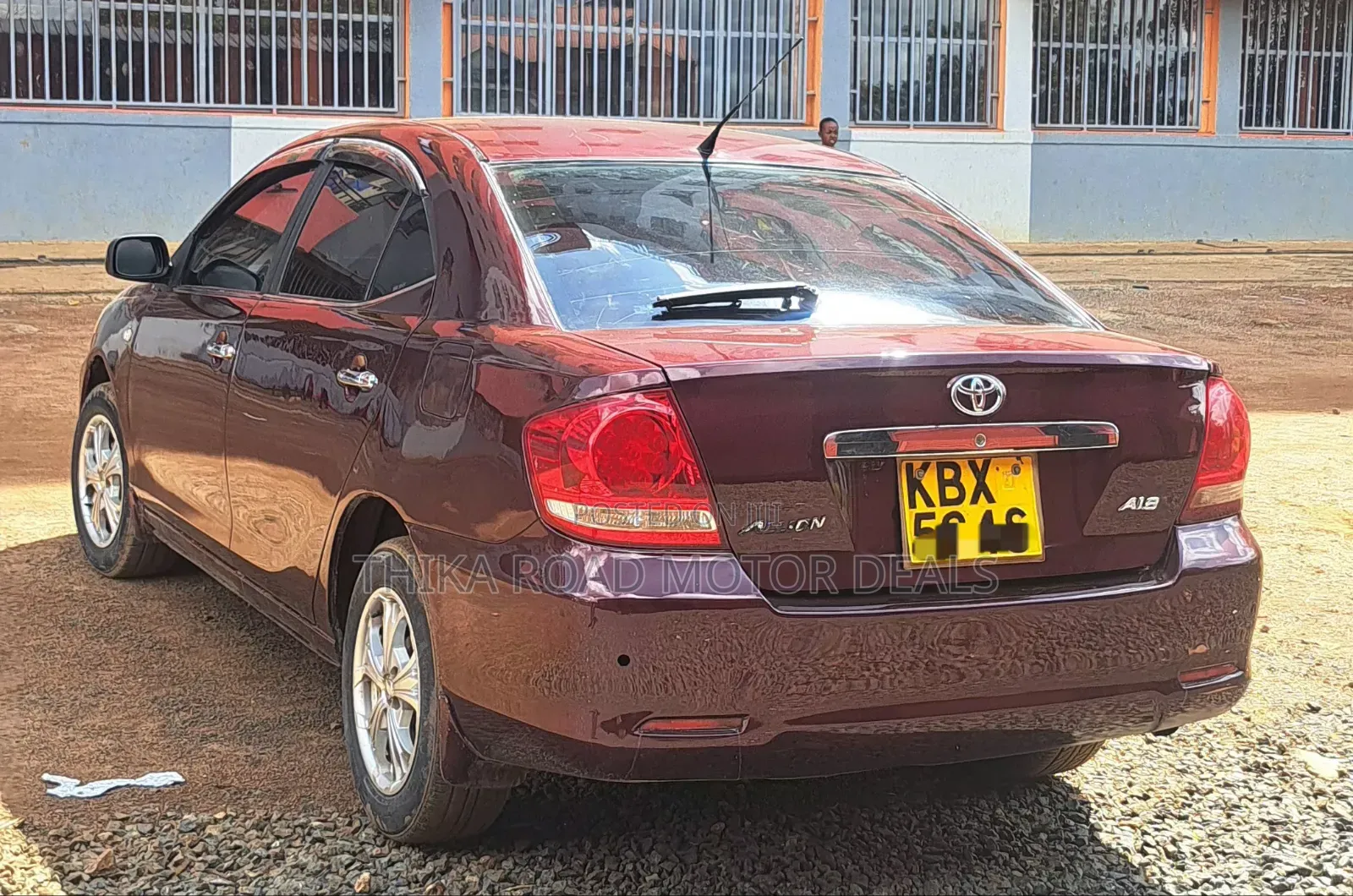 Toyota Allion 2007 Burgundy