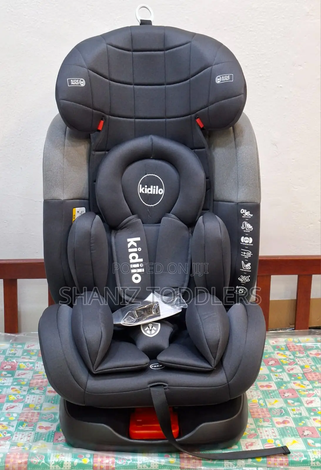 Baby Car Seat Isofix 360 Rotating Recliner Seat for Kids
