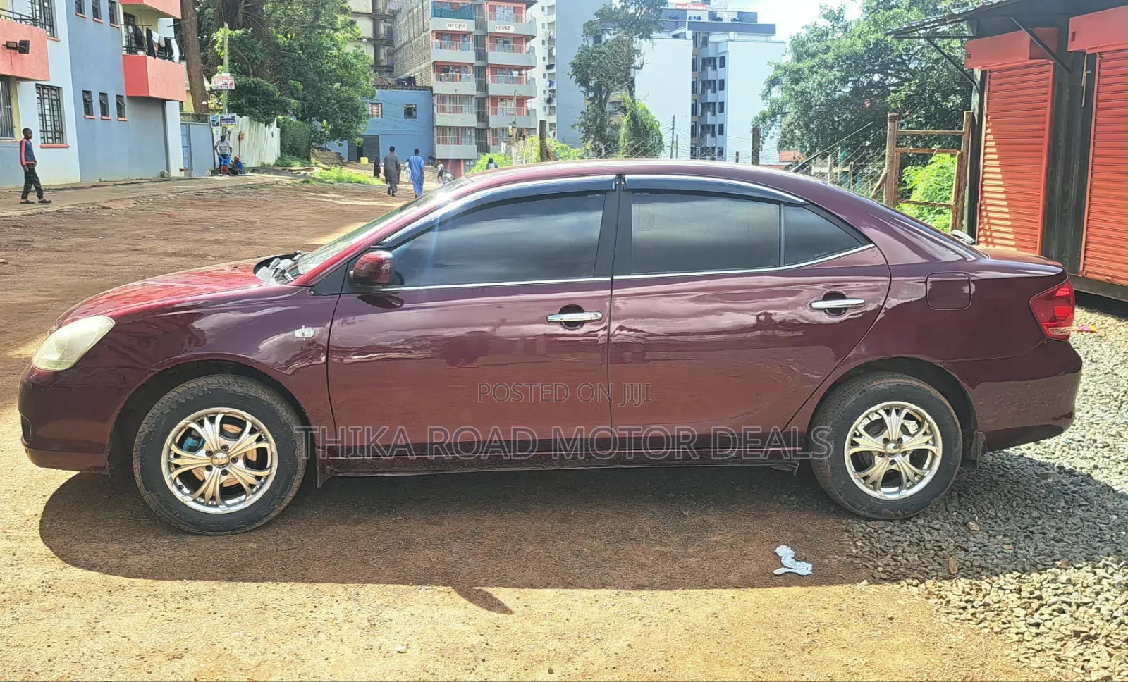Toyota Allion 2007 Burgundy