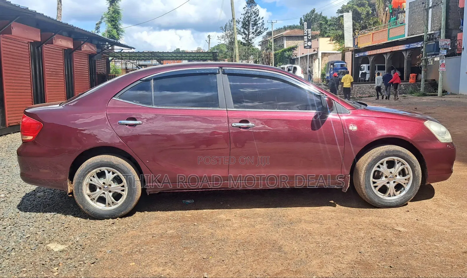 Toyota Allion 2007 Burgundy