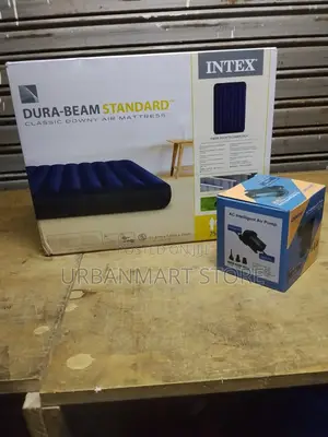 Intex 4x6 Inflatable Air Mattress With Free Pump