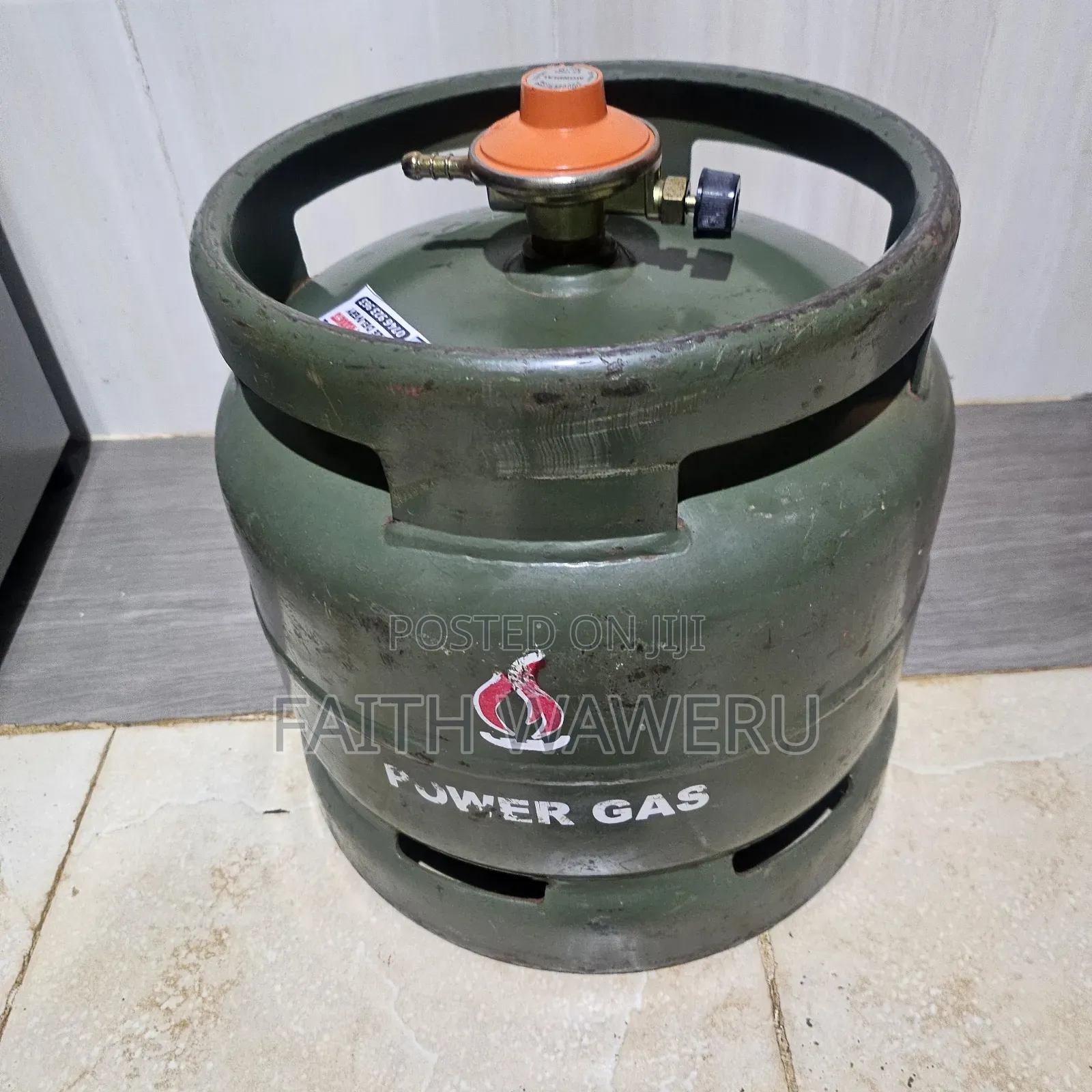 Gas Table Empty Gas Cylinder
