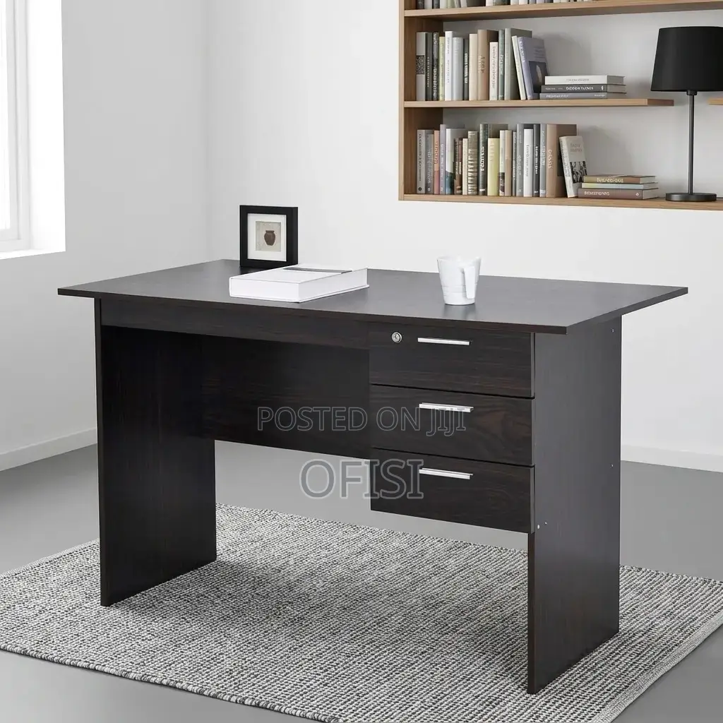 Office Desk; 1.2 Meters Grey Home Office Study Desk