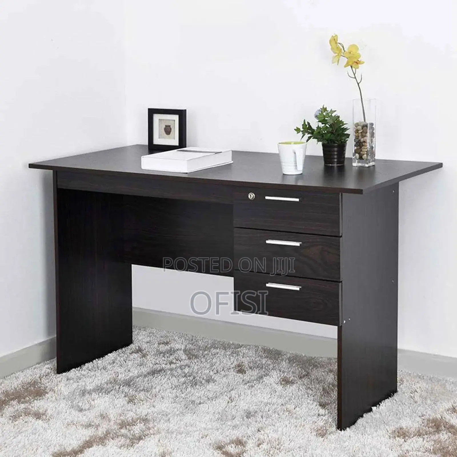 Office Desk; 1.2 Meters Grey Home Office Study Desk
