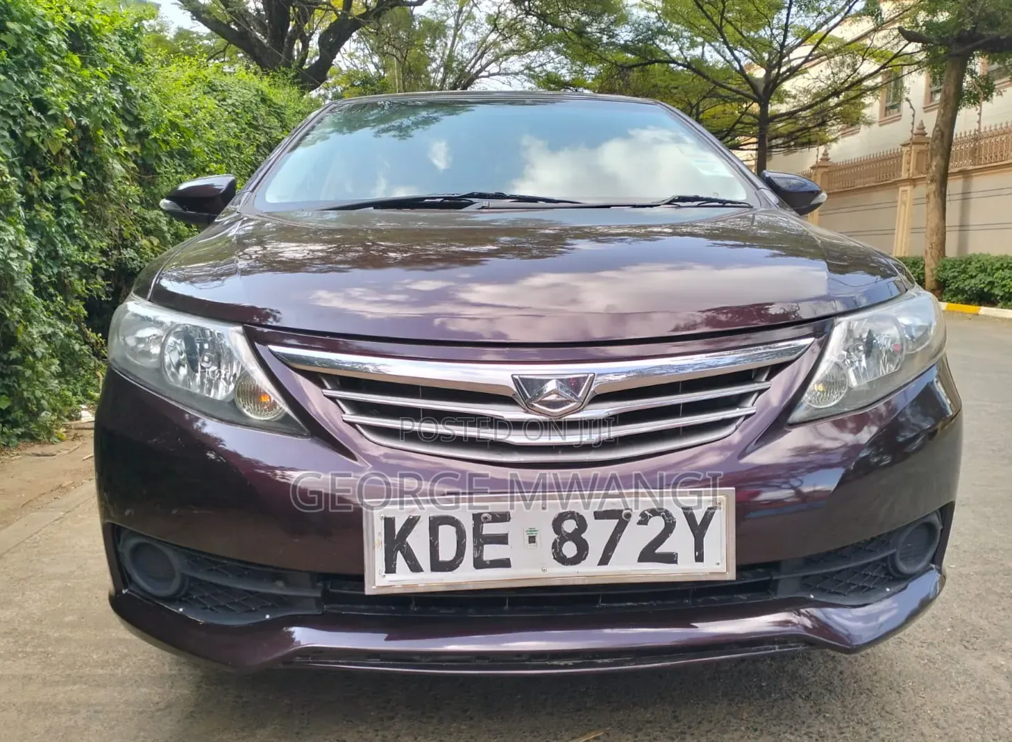 Toyota Allion 2015 Maroon