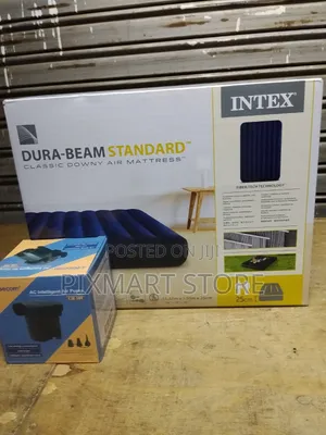 Intex Air Bed 4x6 With Free Air Pump