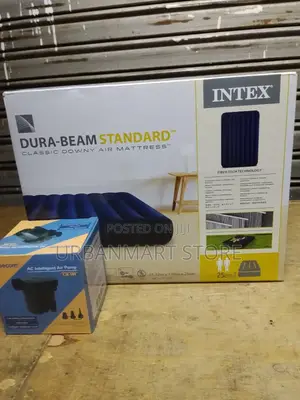 Intex Air Bed 4x6 With Free Air Pump