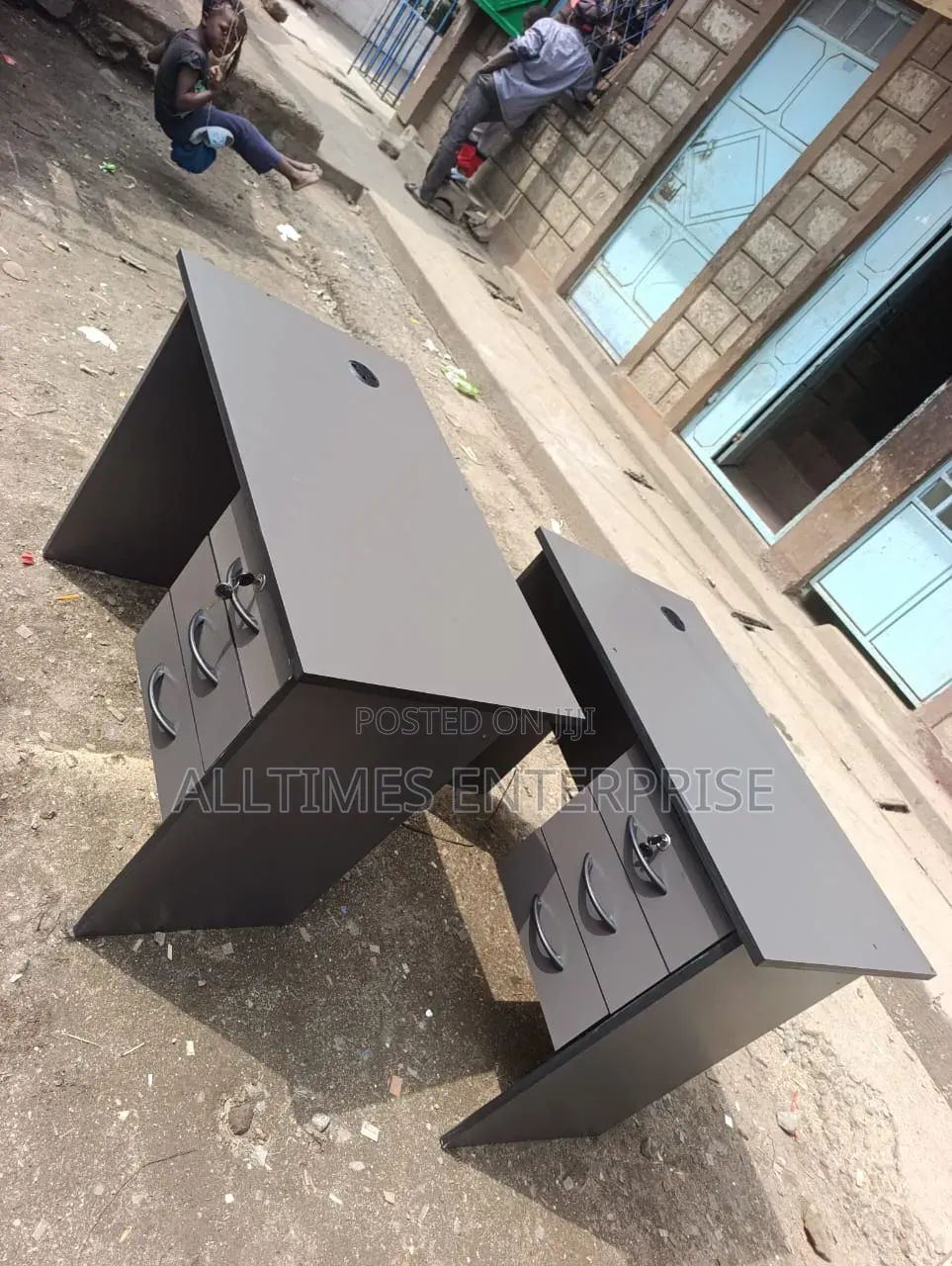 3 Drawers Office Desk