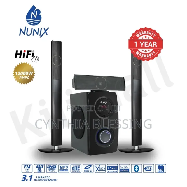 Nunix M7 3.1 Ch Hometheatre System