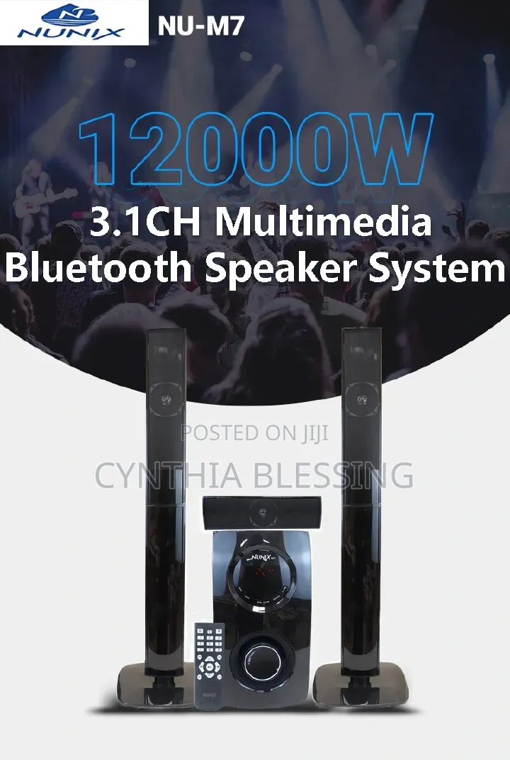 Nunix M7 3.1 Ch Hometheatre System