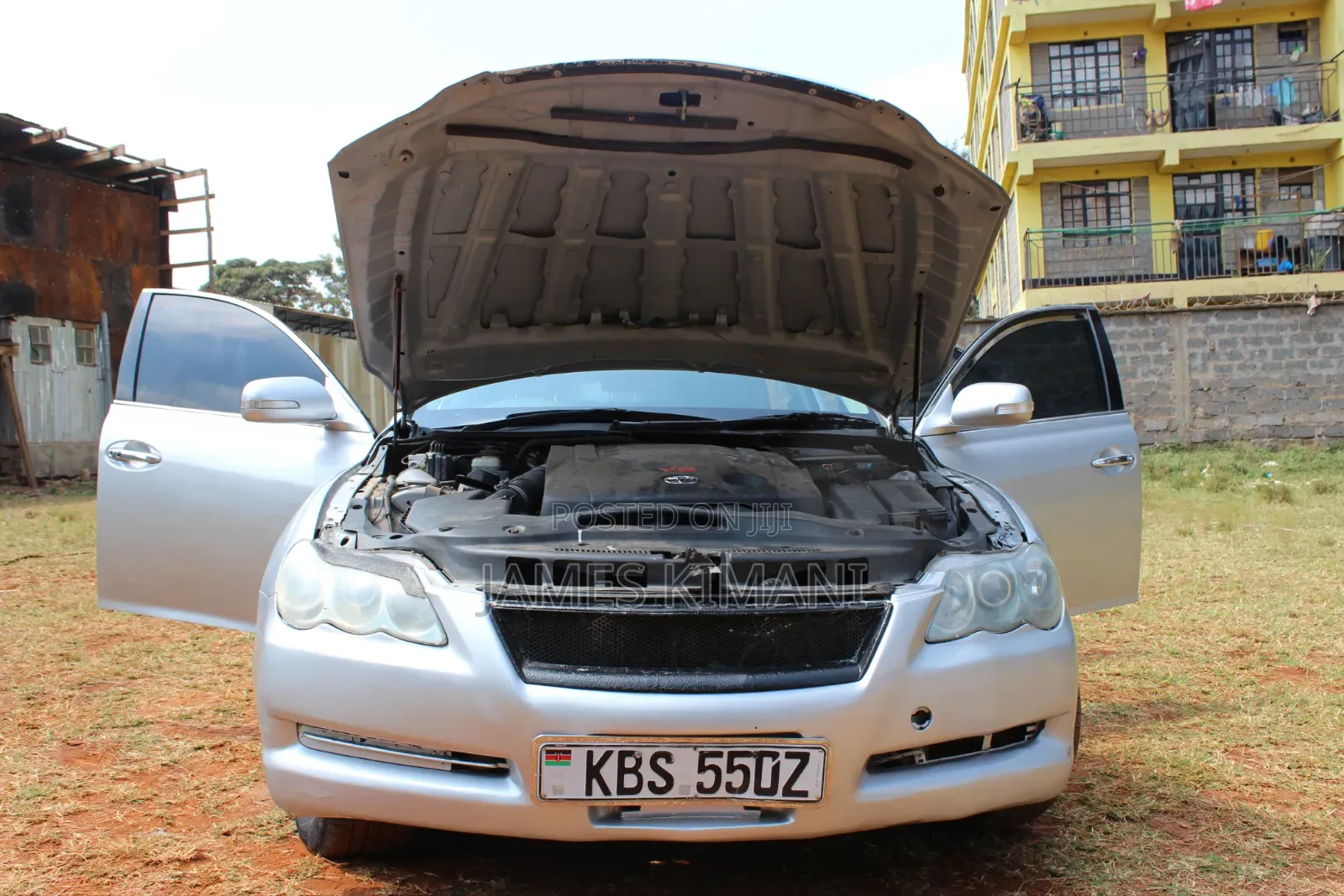Toyota Mark X 2005 Silver