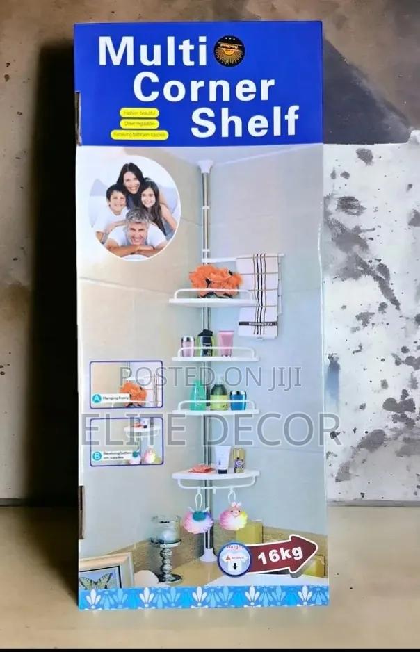 Multipurpose Corner Shelf 4 Tier Corner Shelf - thumbnail 2