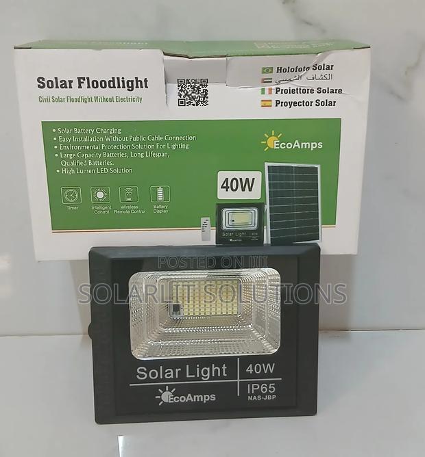 100w, 45w Solar Flood Lights - thumbnail 3