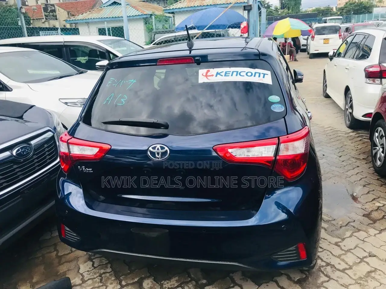 Toyota Vitz 2019 Blue