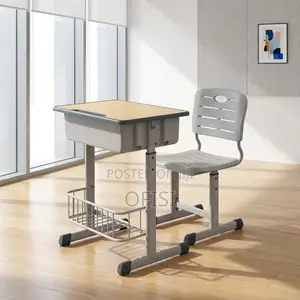Kid's Desk; Modern Student Study Desk Chair Set