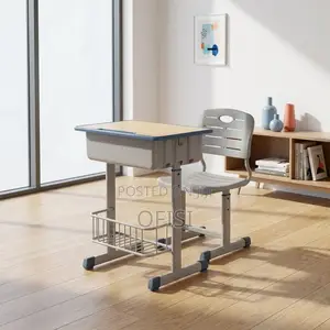 Kid's Desk; Modern Student Study Desk Chair Set