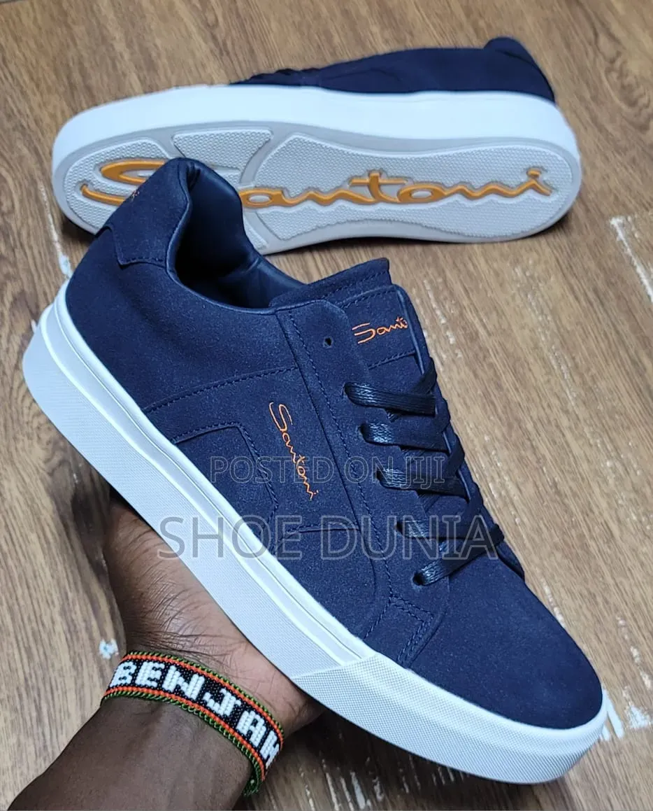 Santoni Milan Suede