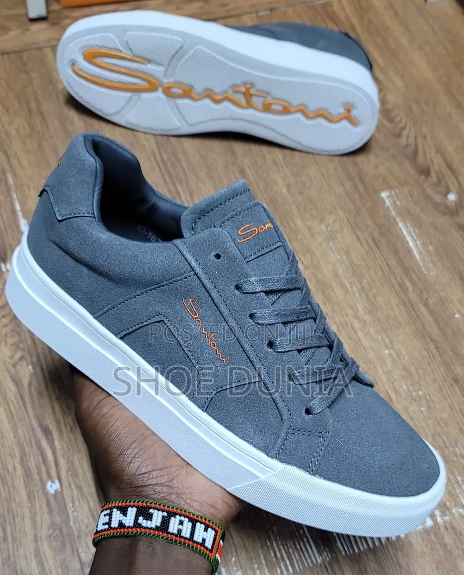 Santoni Milan Suede