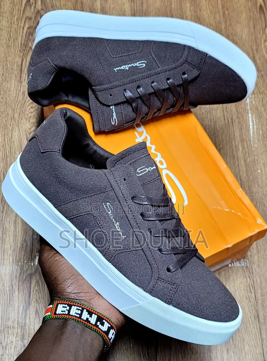 Santoni Milan Suede