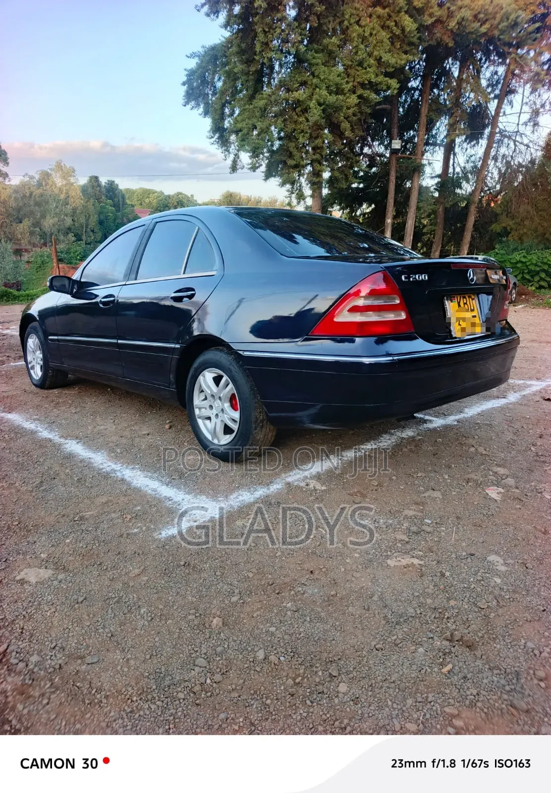 Mercedes-Benz C200 2001 Black