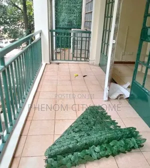 Outdoor Backyard Balcony Green Fence