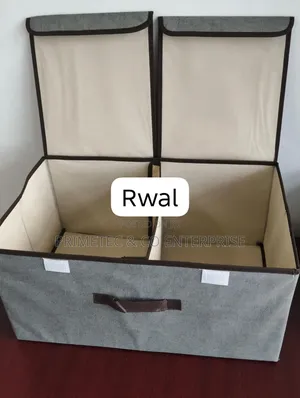 2 Partition Foldable Storage Bag Size