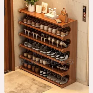 6 Layer Bamboo Shoe Racks-Be