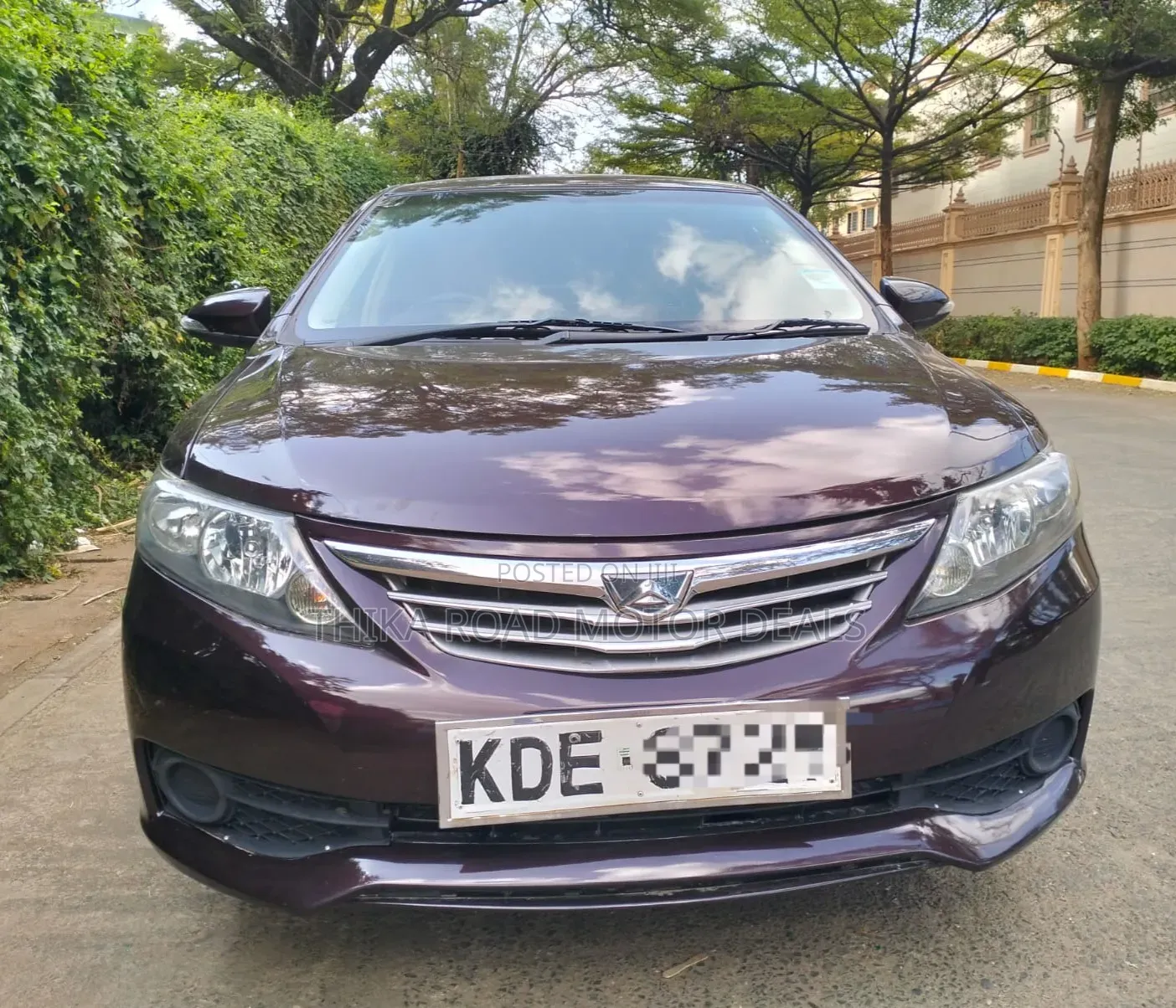 Toyota Allion 2014 Maroon