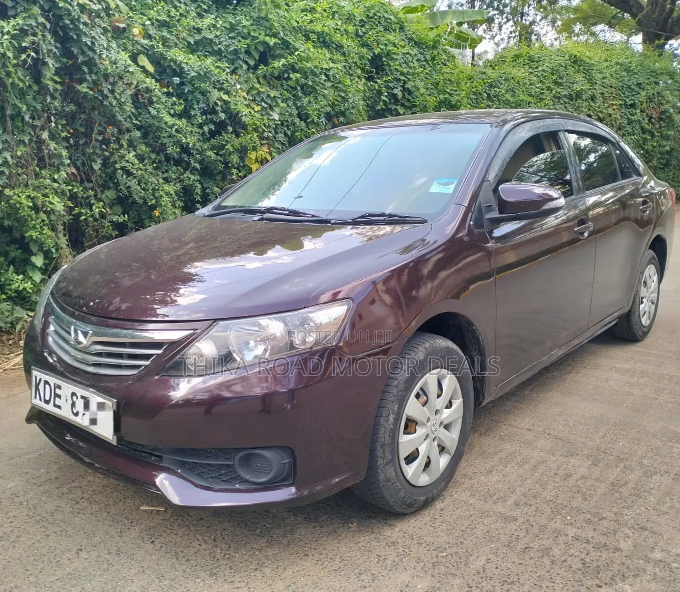 Toyota Allion 2014 Maroon