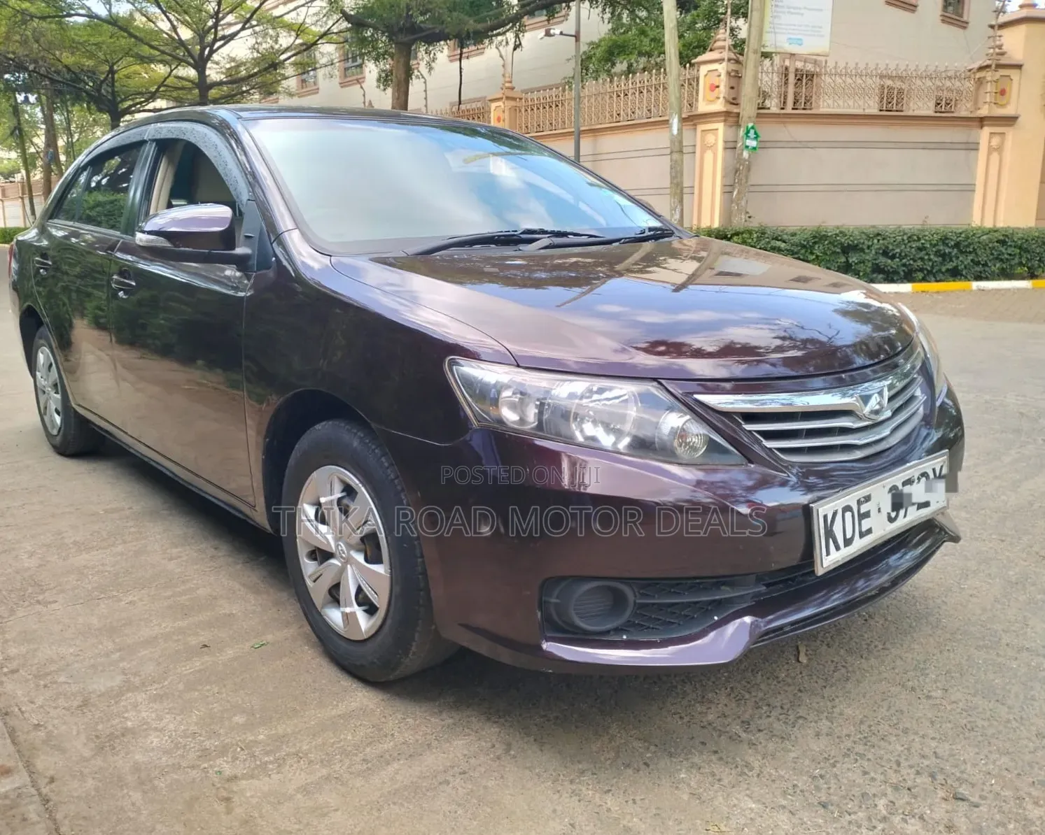Toyota Allion 2014 Maroon