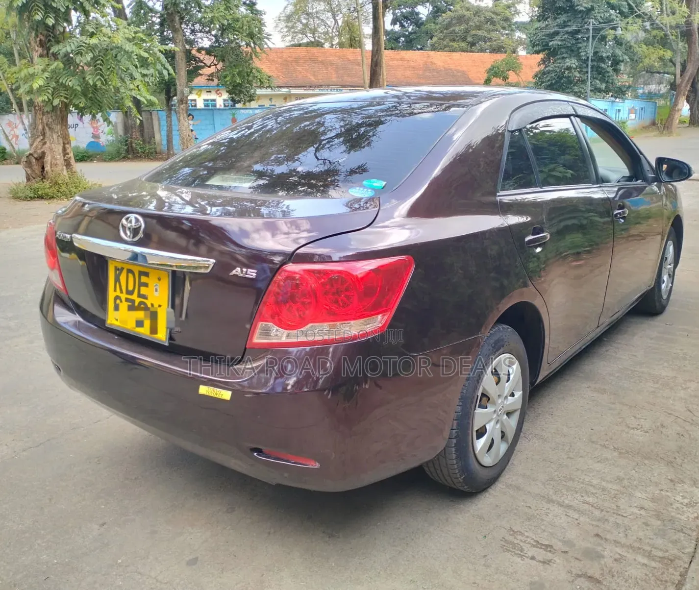 Toyota Allion 2014 Maroon