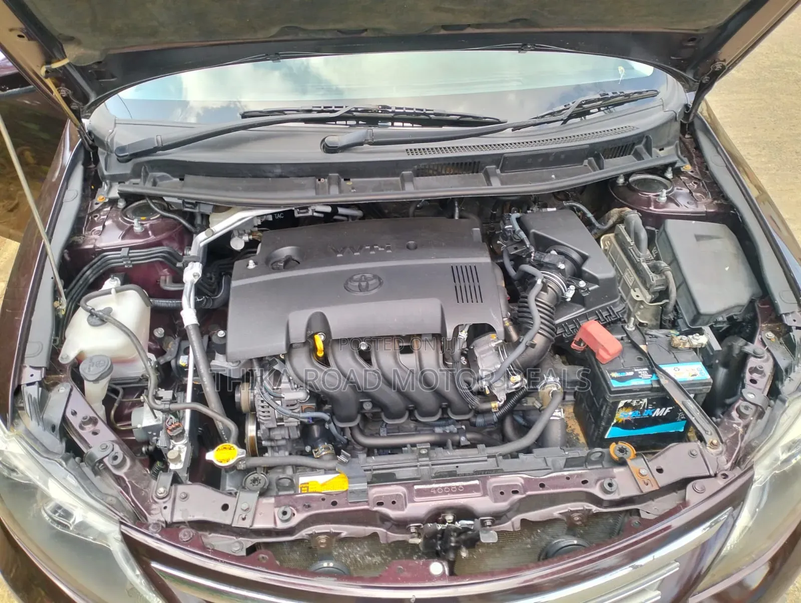 Toyota Allion 2014 Maroon