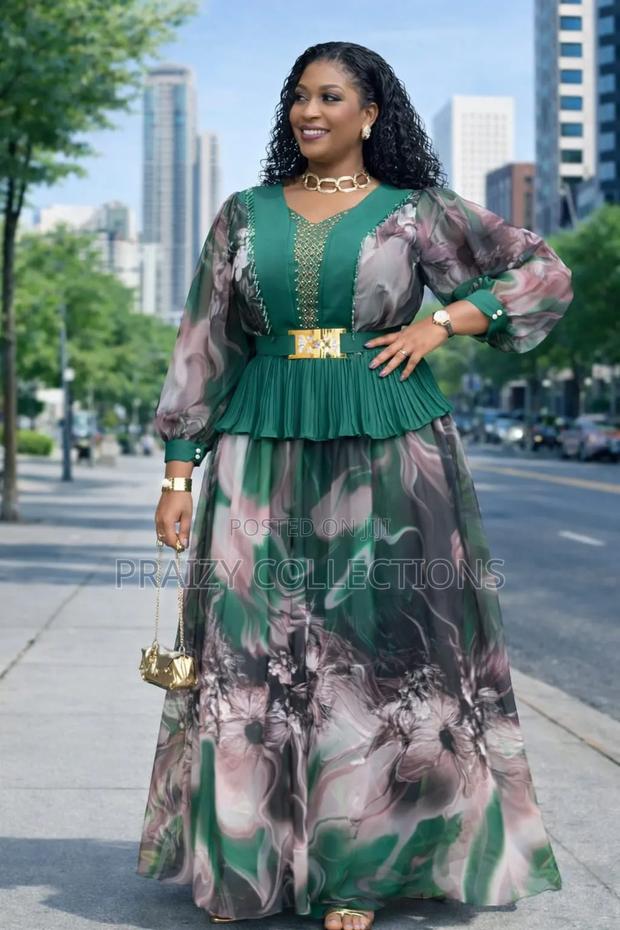 Elegant Maxi Occasion Dress - thumbnail 3