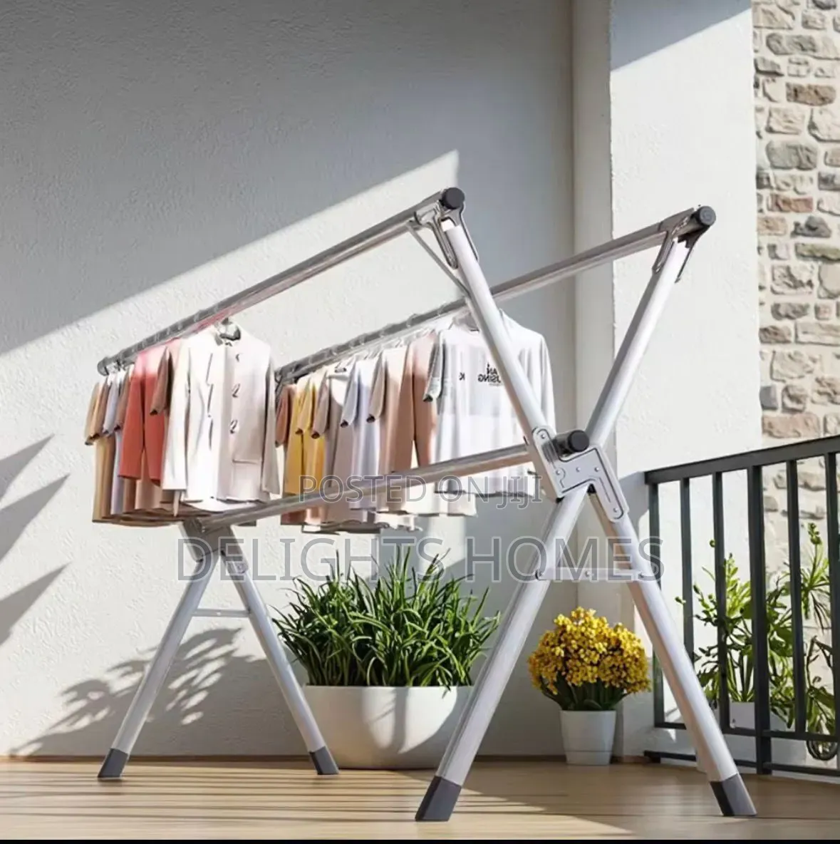 Stainless Steel Clothing Drying Rack -Be