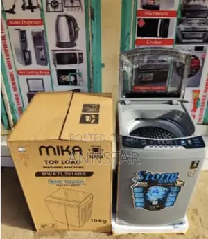 Mika 10kg Fully Automatic Top Load Washing Machine