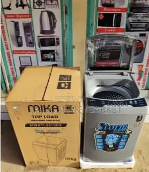 Mika 10kg Fully Automatic Top Load Washing Machine
