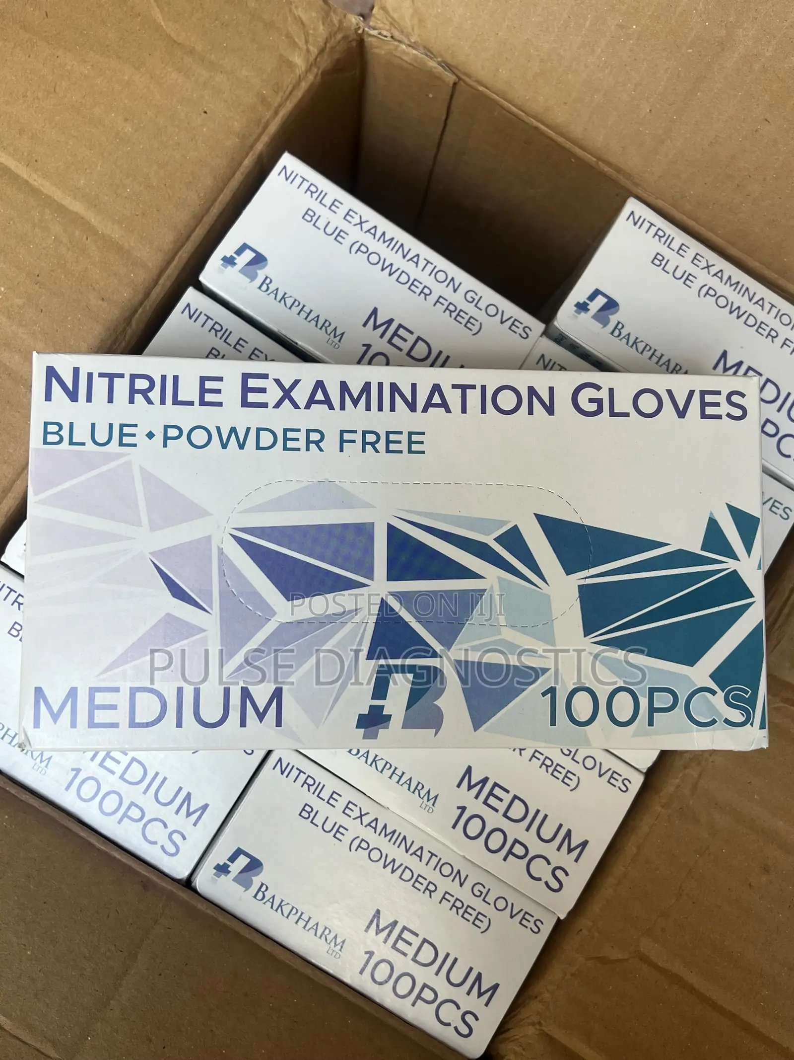 Blue Nitrile Gloves | Powder-Free Examination Gloves