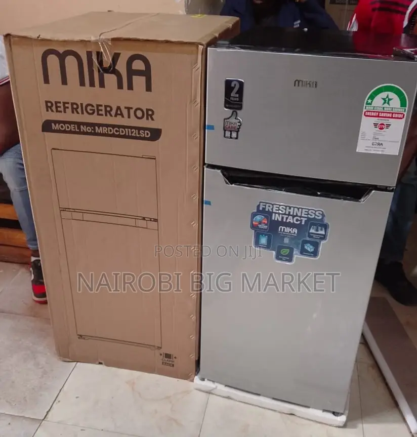 Mika 112 Litres Double Door Refrigerator