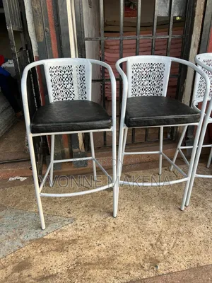 Black Powder Coated Bar and Restaurant Chair