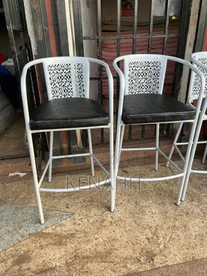 Black Powder Coated Bar and Restaurant Chair
