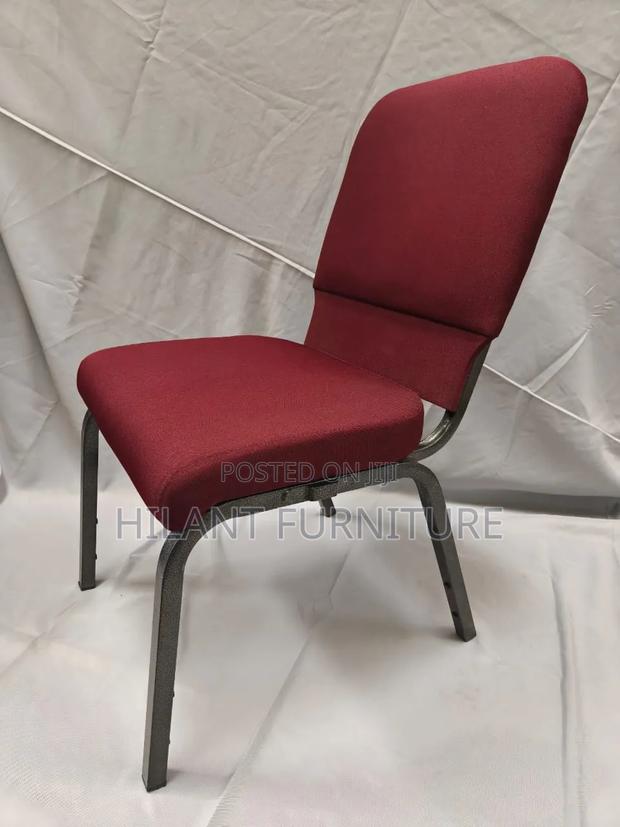 Maroon Church Chair