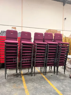 Maroon Church Chair