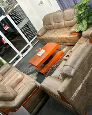Mordern Customizable Fabric Leather Sofa Set