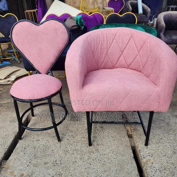 Manicure Chairs Baby Pink