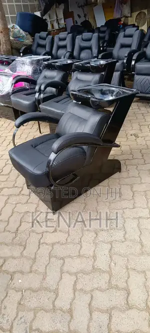 Sink Salon Chair Black Color