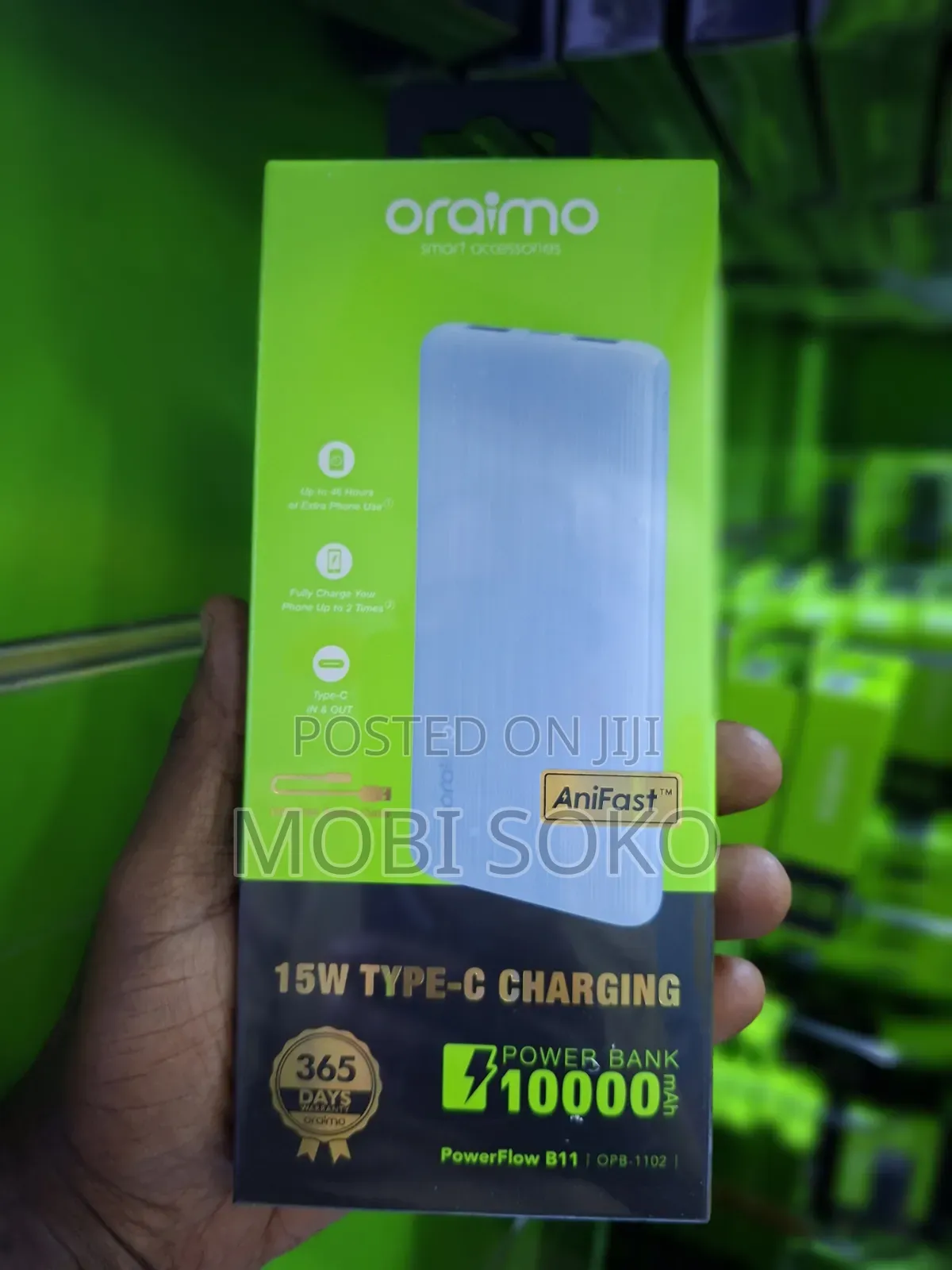 Oraimo Powerflow B11 Power Bank