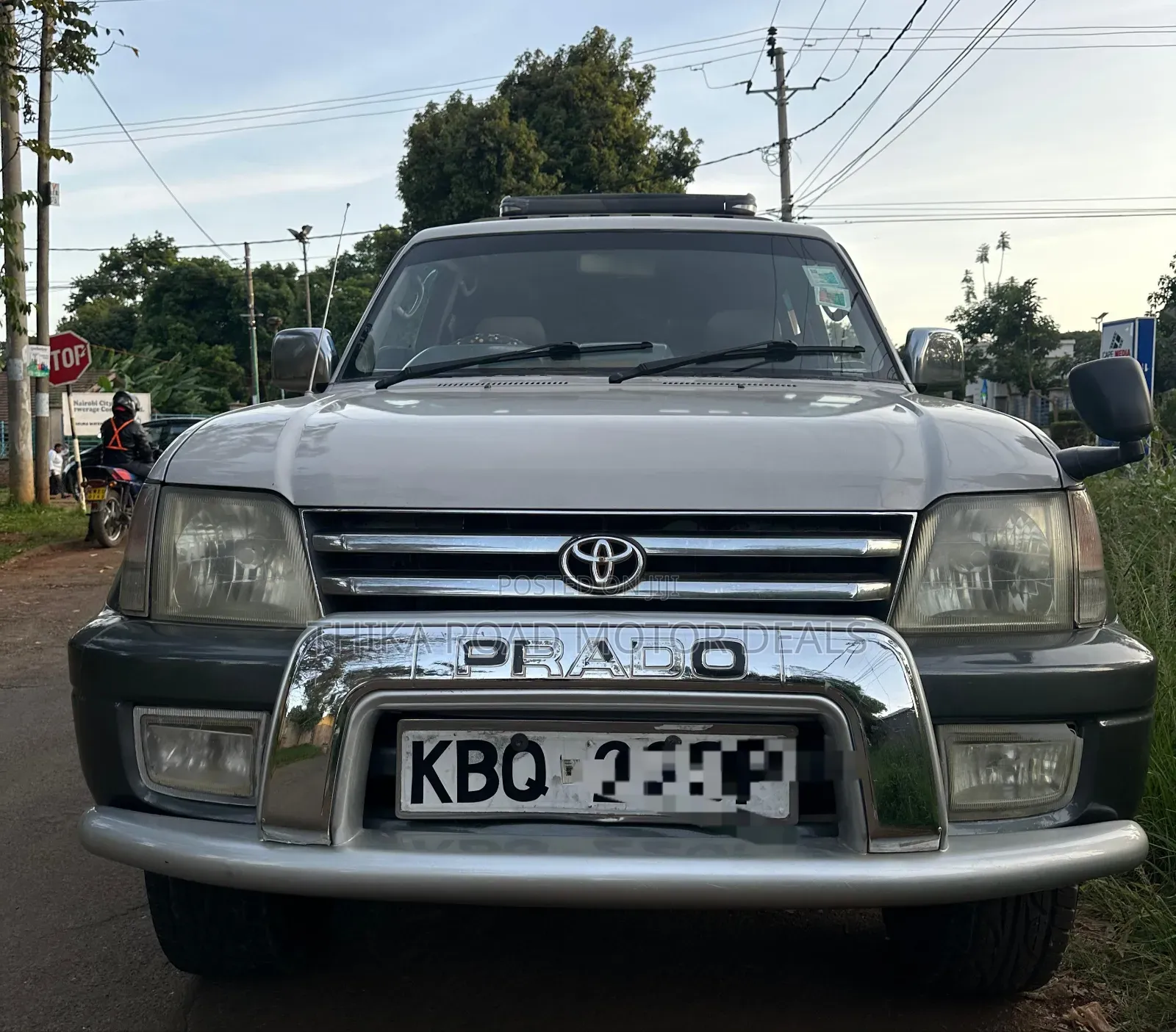 Toyota Land Cruiser Prado 1999 Silver