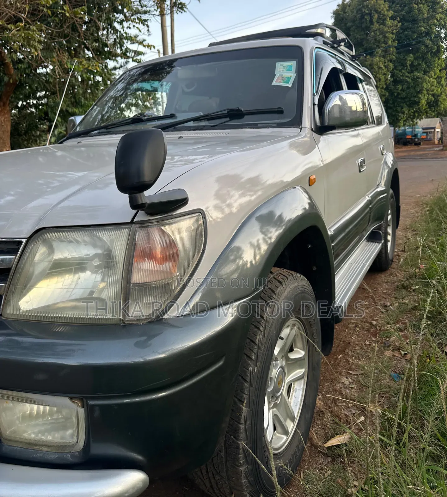 Toyota Land Cruiser Prado 1999 Silver