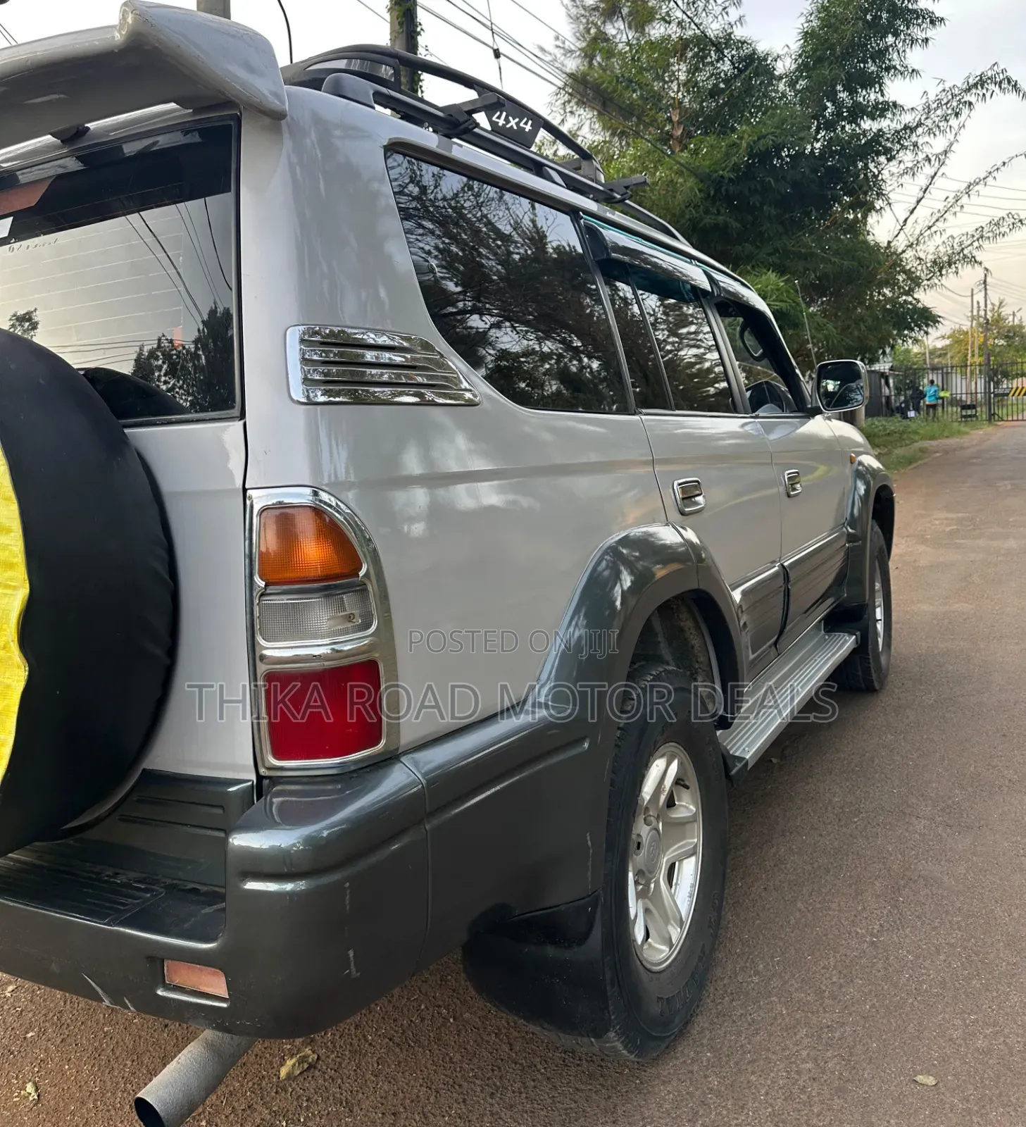 Toyota Land Cruiser Prado 1999 Silver