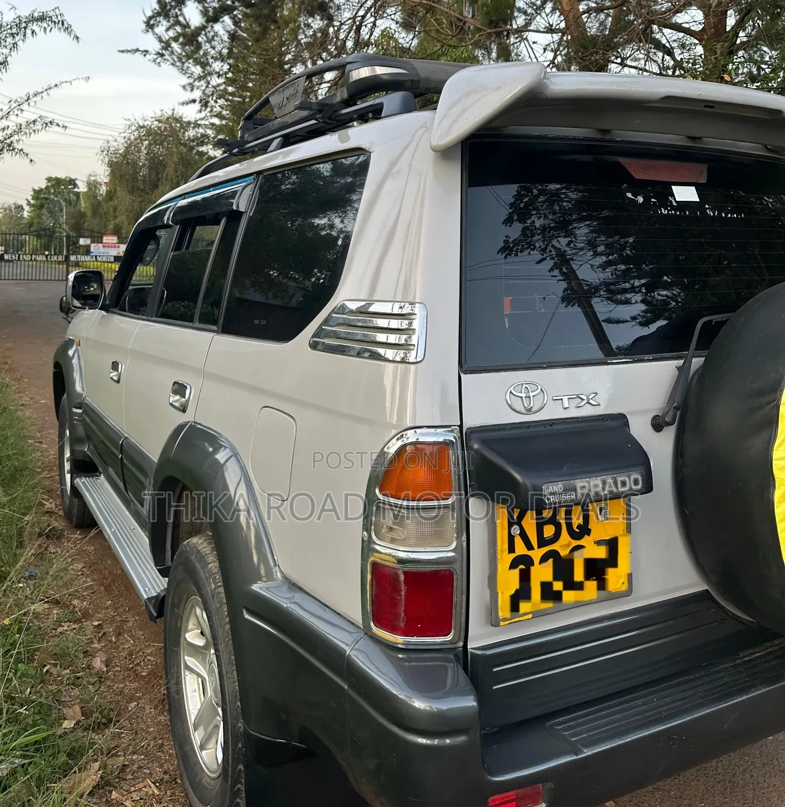 Toyota Land Cruiser Prado 1999 Silver